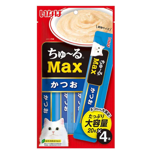 15% OFF: Ciao Grain Free Churu MAX Katsuo Wet Cat Treats (4Pcs)