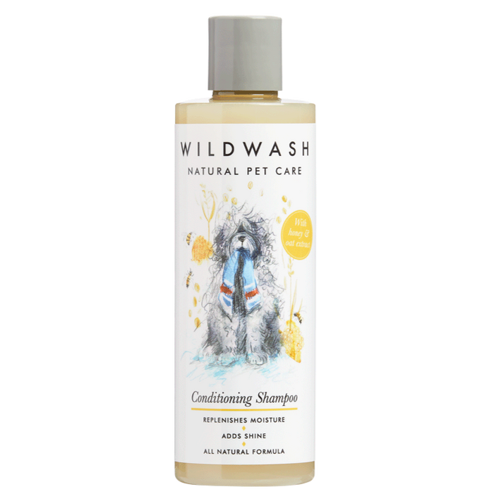 WildWash Pet Conditioning With Honey & Oatmeal Shampoo For Dogs