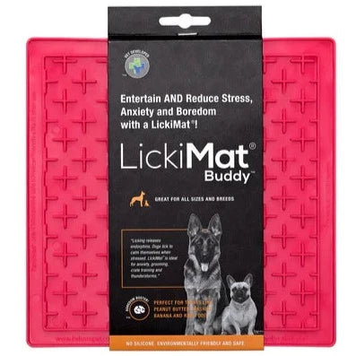 LickiMat® Classic Pink Buddy™ For Dogs
