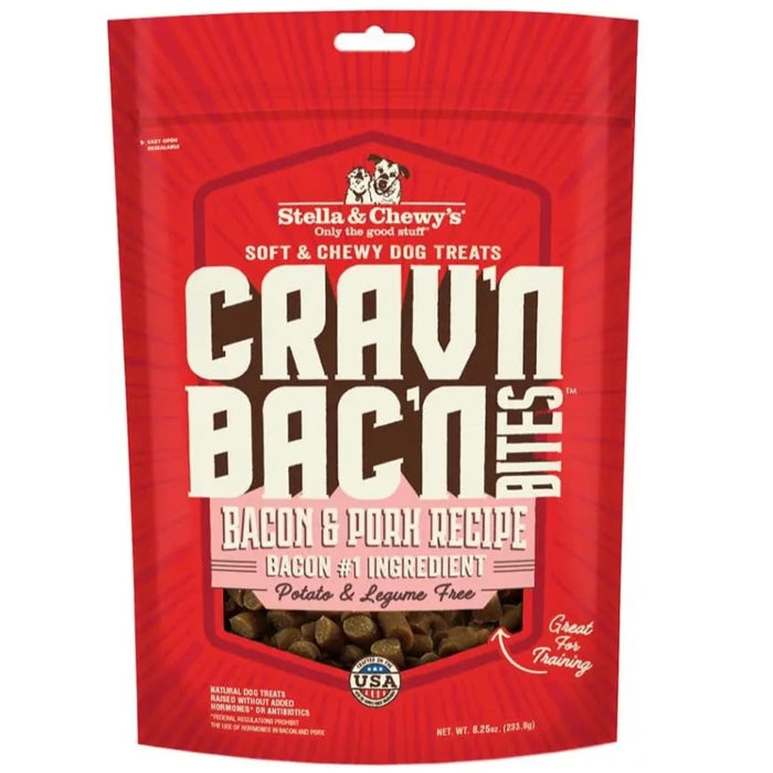Stella & Chewy's Crav’n Bac’n Bites Bacon & Pork Recipe For Dogs
