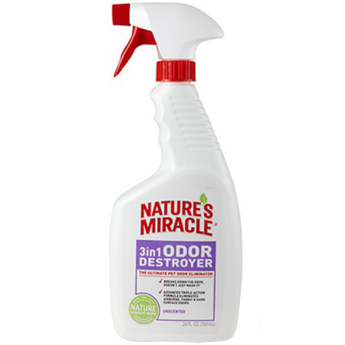 20% OFF: Nature's Miracle 3-In-1 Unscented Odor Destroyer Spray