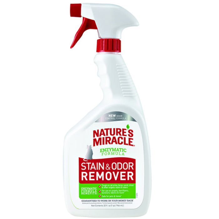 20% OFF: Nature's Miracle Original Stain & Odor Remover Spray For Cats