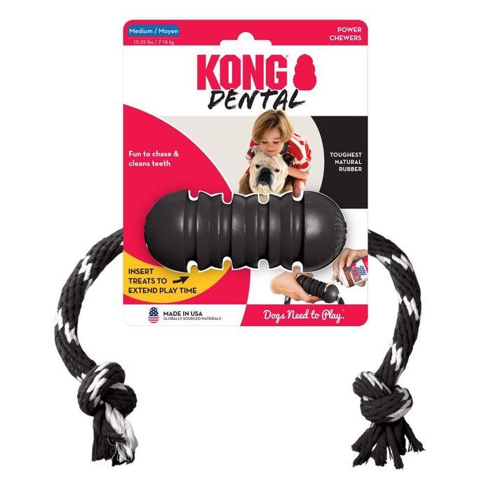 20% OFF: Kong® Extreme Ball Dental With Rope Dog Toy
