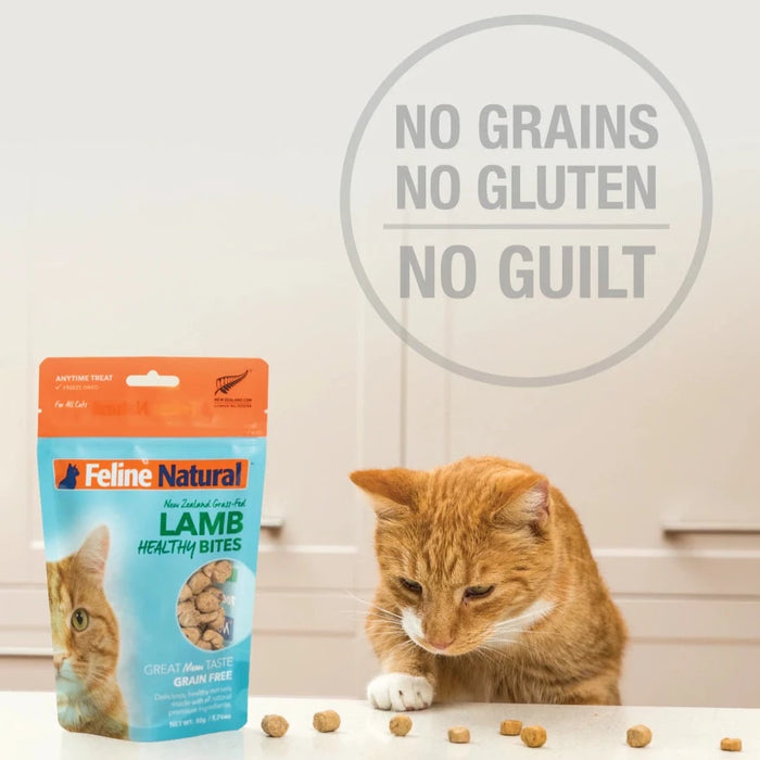 Feline Natural Freeze Dried Lamb Healthy Bites For Cats
