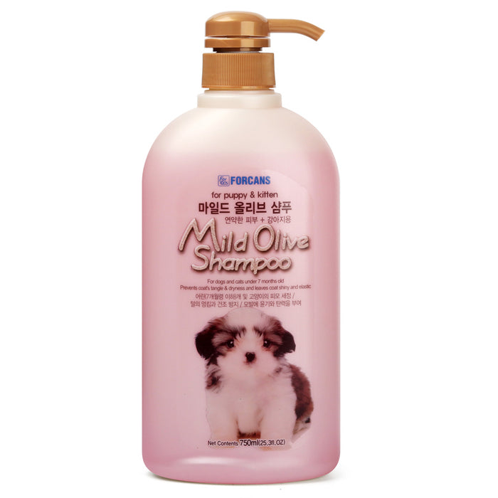 20% OFF: Forcans Mild Olive Puppies/Kitten Shampoo