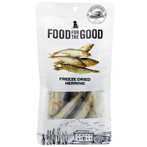 25% OFF: Food For The Good Freeze-Dried Herring Treats For Dogs & Cats