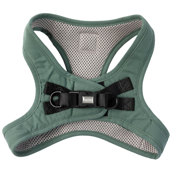 15% OFF: FuzzYard LIFE Myrtle Green Dog Step-In Harness
