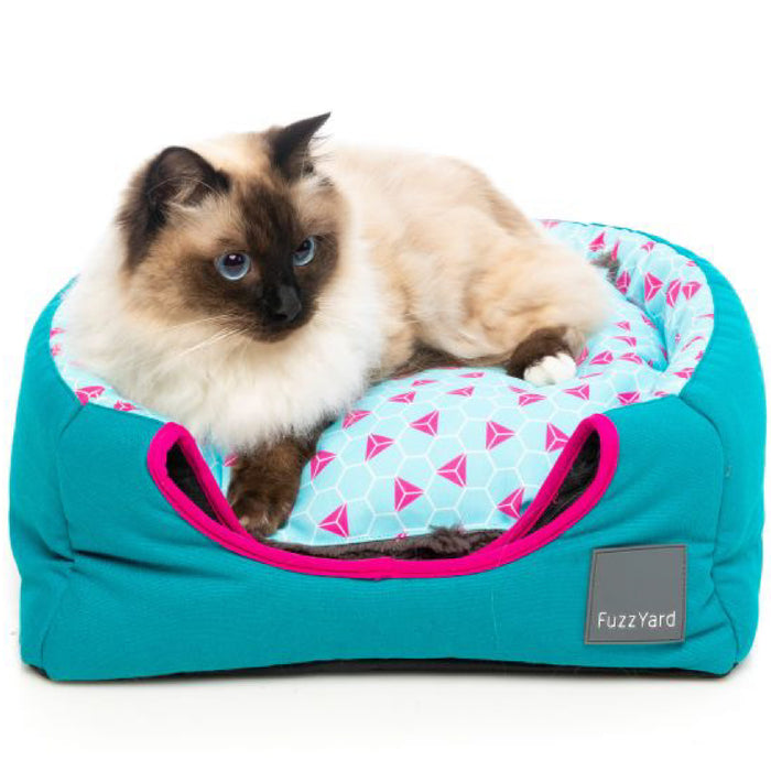15% OFF: FuzzYard Cat Cubby Tahiti Cat Bed