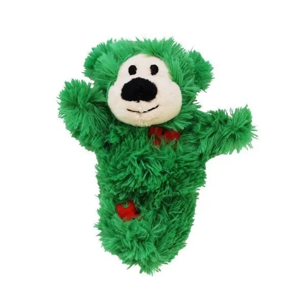 [CHRISTMAS🎄🎅 ] 20% OFF: Kong Holiday Softies Patchwork Bear Cat Toy (Assorted Colour)