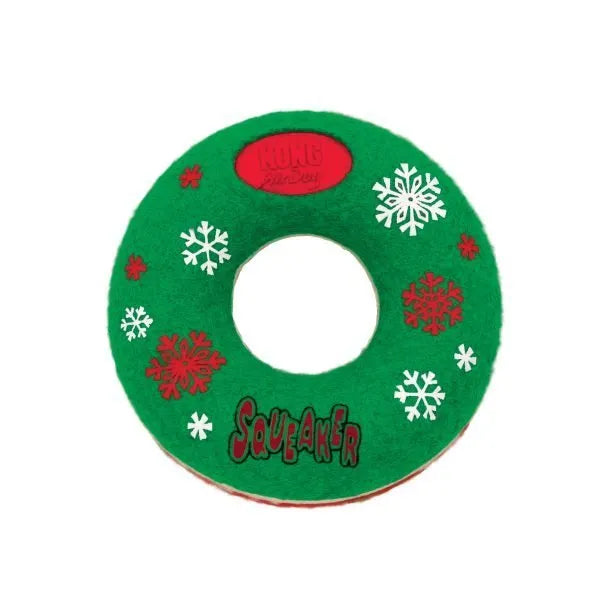 [CHRISTMAS🎄🎅 ] 20% OFF: Kong Holiday AirDog Donut Dog Toy