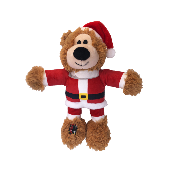 [CHRISTMAS🎄🎅 ] 20% OFF: Kong Holiday Wild Knots Bear Dog Toy (Assorted Design/Colours)
