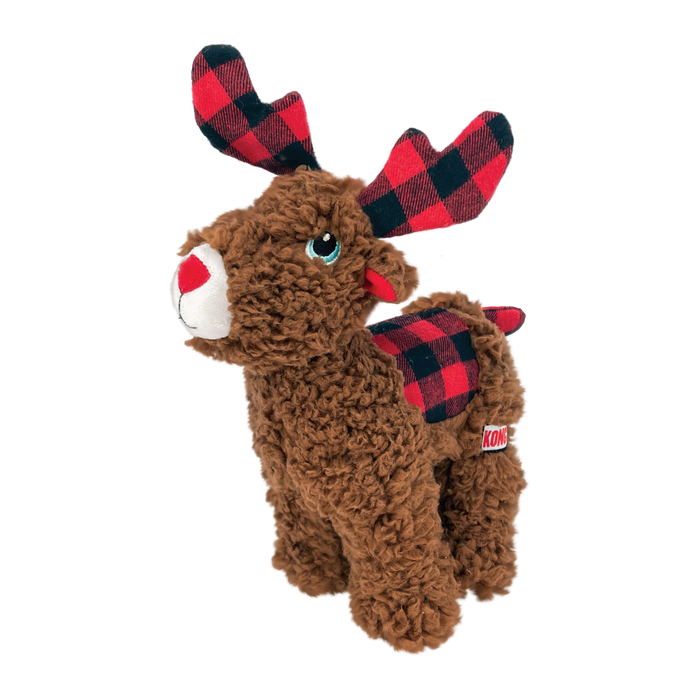 [CHRISTMAS🎄🎅 ] 20% OFF: Kong Holiday Sherps Reindeer Dog Toy (Assorted Colour/Design)