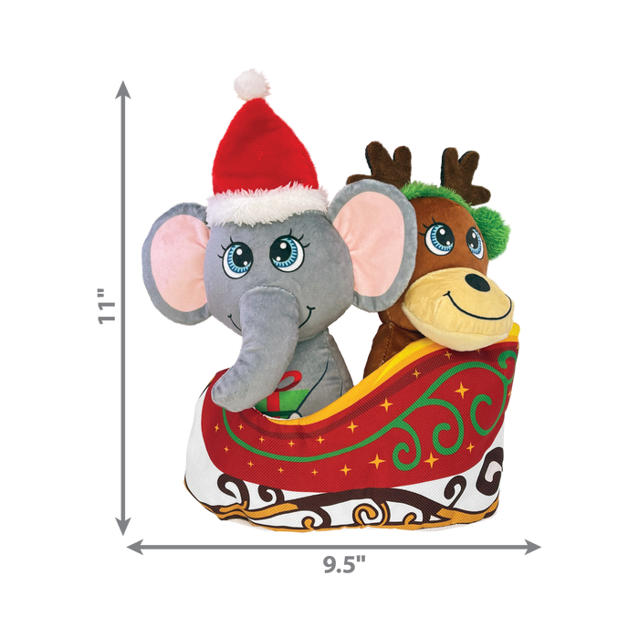 [CHRISTMAS🎄🎅 ] 20% OFF: Kong Holiday Occasions Sleigh Dog Toy