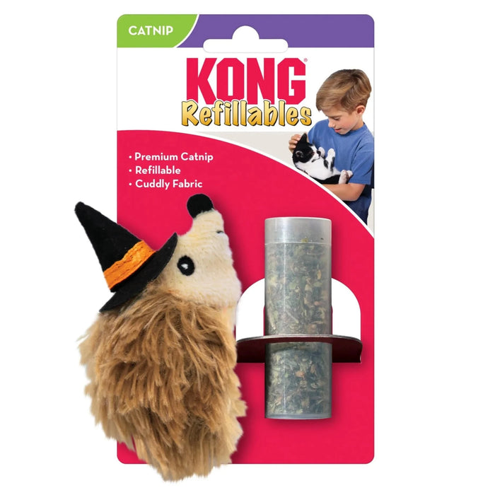 [HALLOWEEN 🎃 👻 ] 20% OFF: Kong® Halloween Refillables HedgeHog Cat Toy