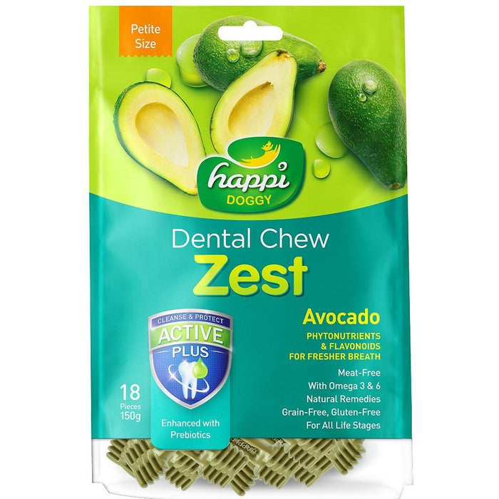 15% OFF: Happi Doggy Avocado Dental Chews