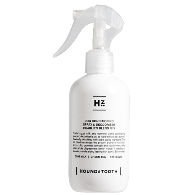 Houndztooth Charlie Blend No.3 Oatmeal Dog Conditioning Spray & Deodoriser For Everyday Revitalise & Balance