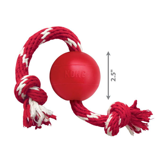 20% OFF: Kong® Classic Kong Ball With Rope Dog Toy