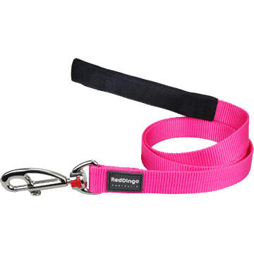 Red Dingo Classic Hot Pink Fixed Dog Lead
