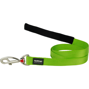 Red Dingo Classic Lime Green Fixed Dog Lead
