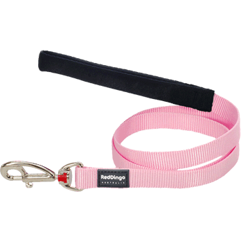 Red Dingo Classic Pink Fixed Dog Lead