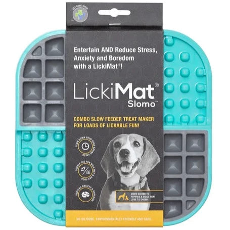 LickiMat® Turquoise Slomo™ For Dogs