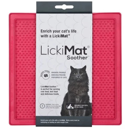 LickiMat® Pink Classic Soother™ For Cats
