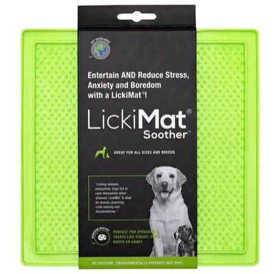 LickiMat® Classic Green Soother™ For Dogs