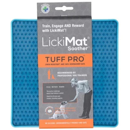 LickiMat® Turquoise Tuff Pro Soother ™ For Dogs