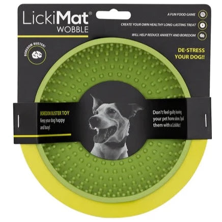 LickiMat® Green Wobble™ Bowl For Dogs