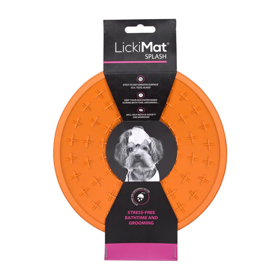 LickiMat® Orange Splash™ For Dogs