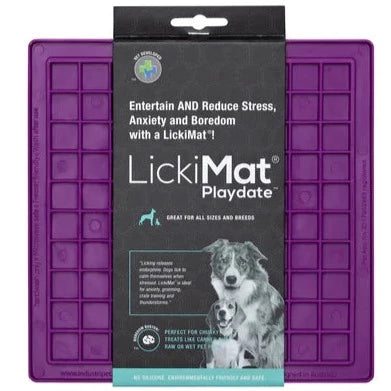 LickiMat® Classic Purple Playdate™ For Dogs