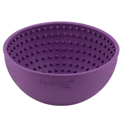 LickiMat® Purple Wobble™ Bowl For Dogs