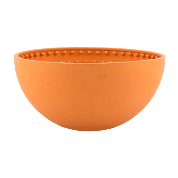 LickiMat® Orange Wobble™ Bowl For Dogs