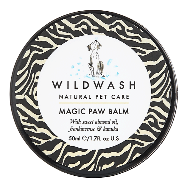WildWash PRO Magic Paw Balm With Sweet Almond Oil, Frankincense & Kanuka For Dogs & Cats