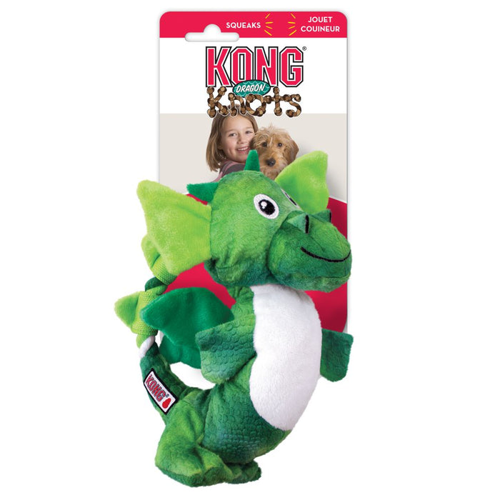 20% OFF: Kong® Dragon Knots Dog Toy (Assorted Colour)