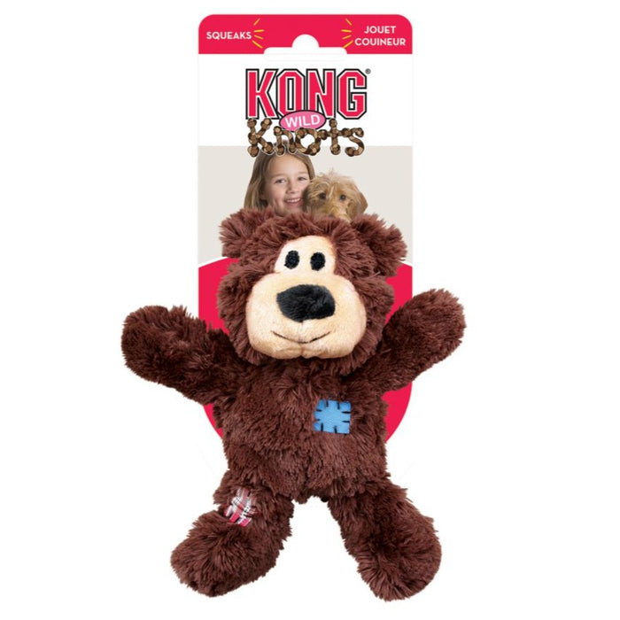 20% OFF: Kong® Wild Knots Bears Dog Toy (Assorted Colour)