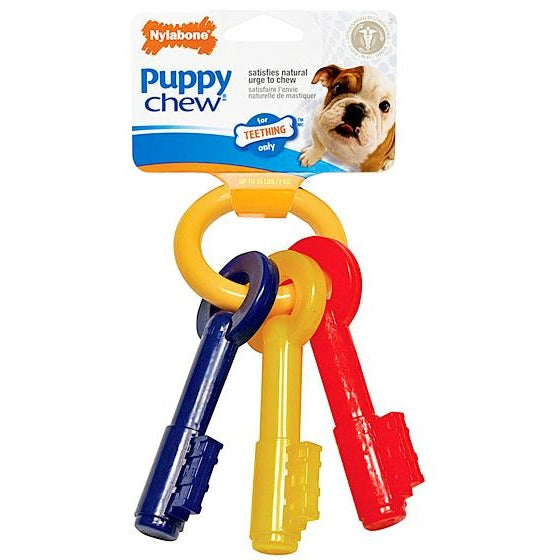 20% OFF: Nylabone Puppy Chew Teething Keys Toy