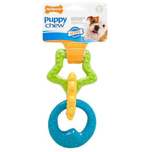 20% OFF: Nylabone Puppy Chew Teething Rings Toy