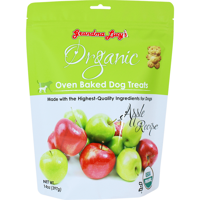 10% OFF: Grandma Lucy's Oven Baked Organic Apple Dog Treats