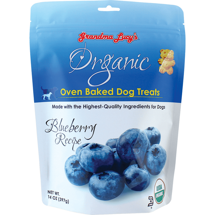 10% OFF: Grandma Lucy's Oven Baked Organic Blueberry Dog Treats