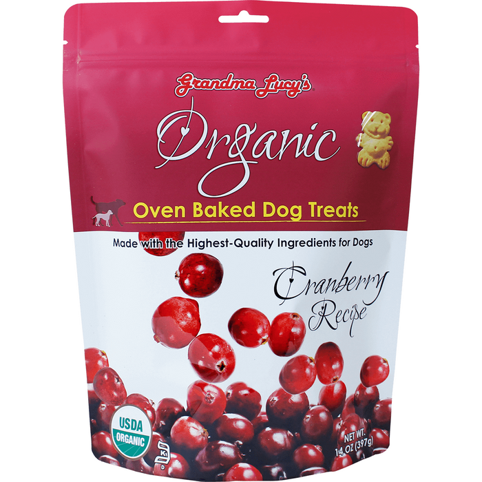 10% OFF: Grandma Lucy's Oven Baked Organic Cranberry Dog Treats