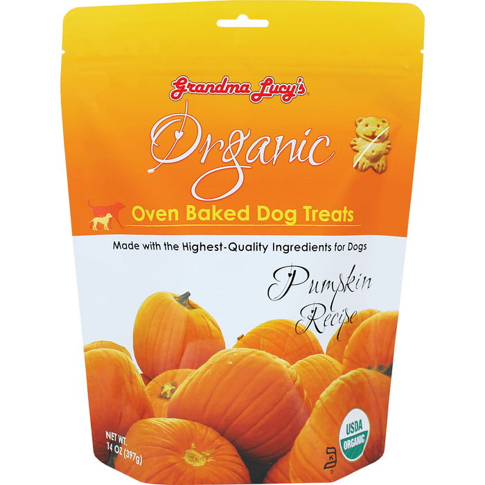 10% OFF: Grandma Lucy's Oven Baked Organic Pumpkin Dog Treats