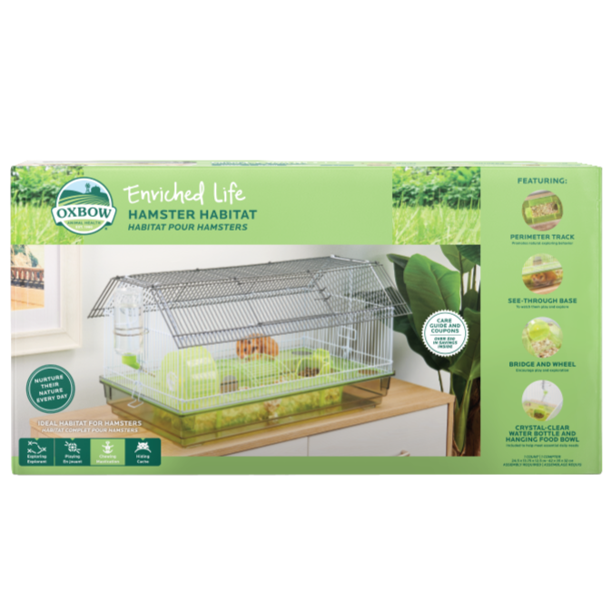 20% OFF: Oxbow Enriched Life Hamster Habitat