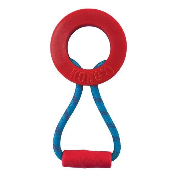 20% OFF: Kong® Jaxx Brights Tug With Ring Dog Toy (Assorted Colour)