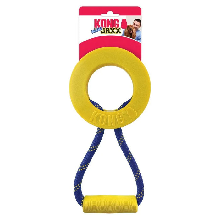 20% OFF: Kong® Jaxx Brights Tug With Ring Dog Toy (Assorted Colour)