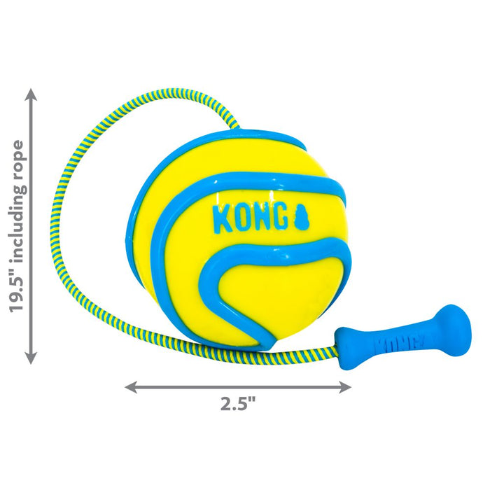 20% OFF: Kong® Wavz Bunjiball Dog Toy (Assorted Colour)