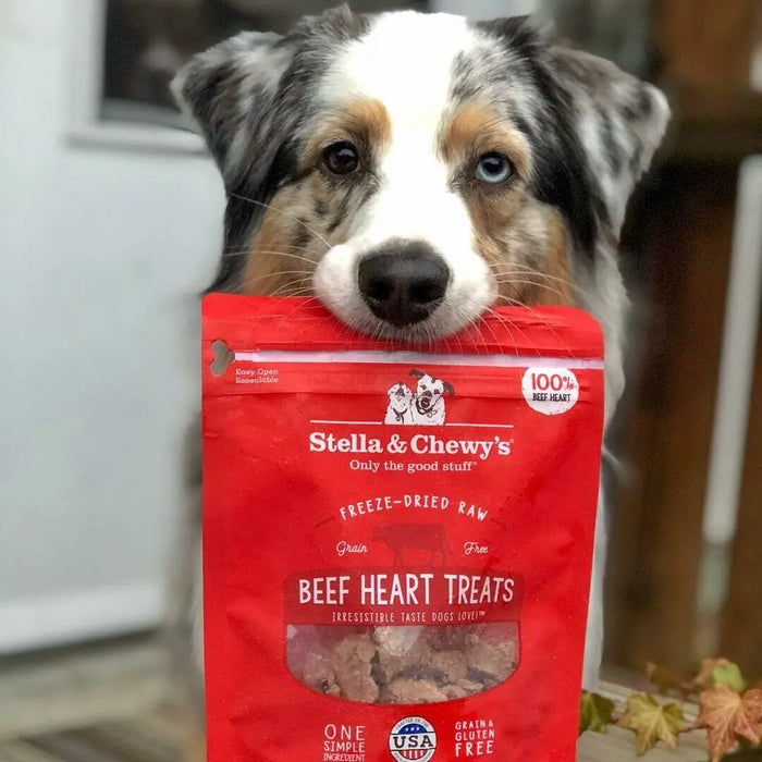 Stella & Chewy’s Freeze-Dried Raw Beef Heart Dog Treats