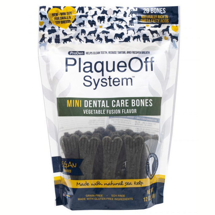 15% OFF: SwedenCare ProDen PlaqueOff® Vegetable Fusion Flavour Mini Dental Bones
