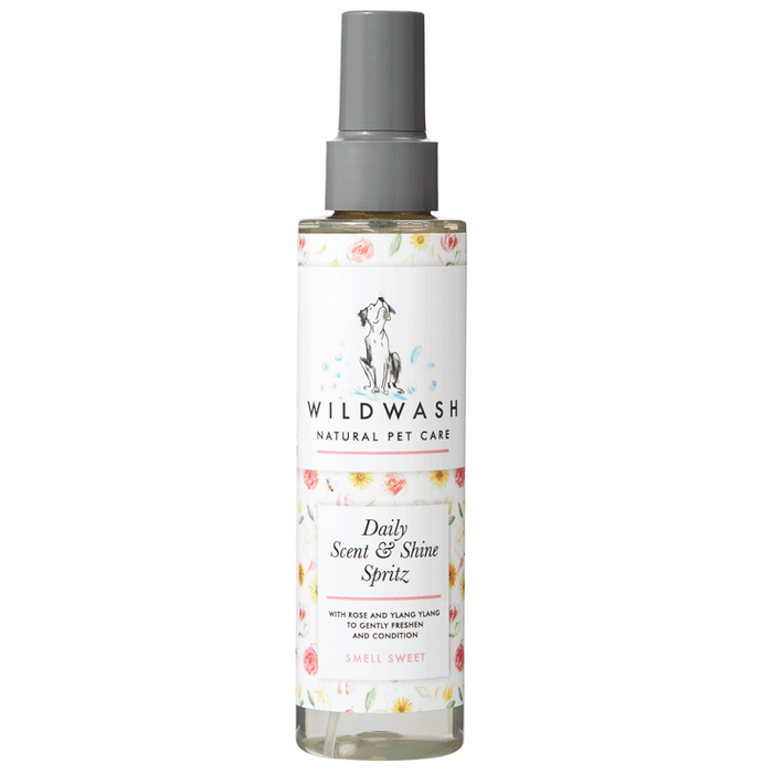 WildWash Pet Smell Sweet Conditioning Spray With Rose & Ylang Ylang For Dogs
