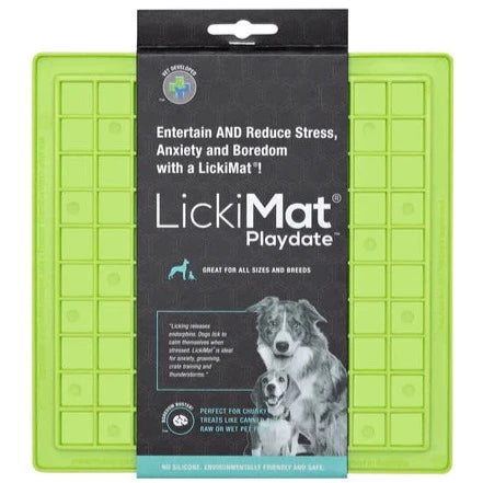 LickiMat® Classic Green Playdate™ For Dogs